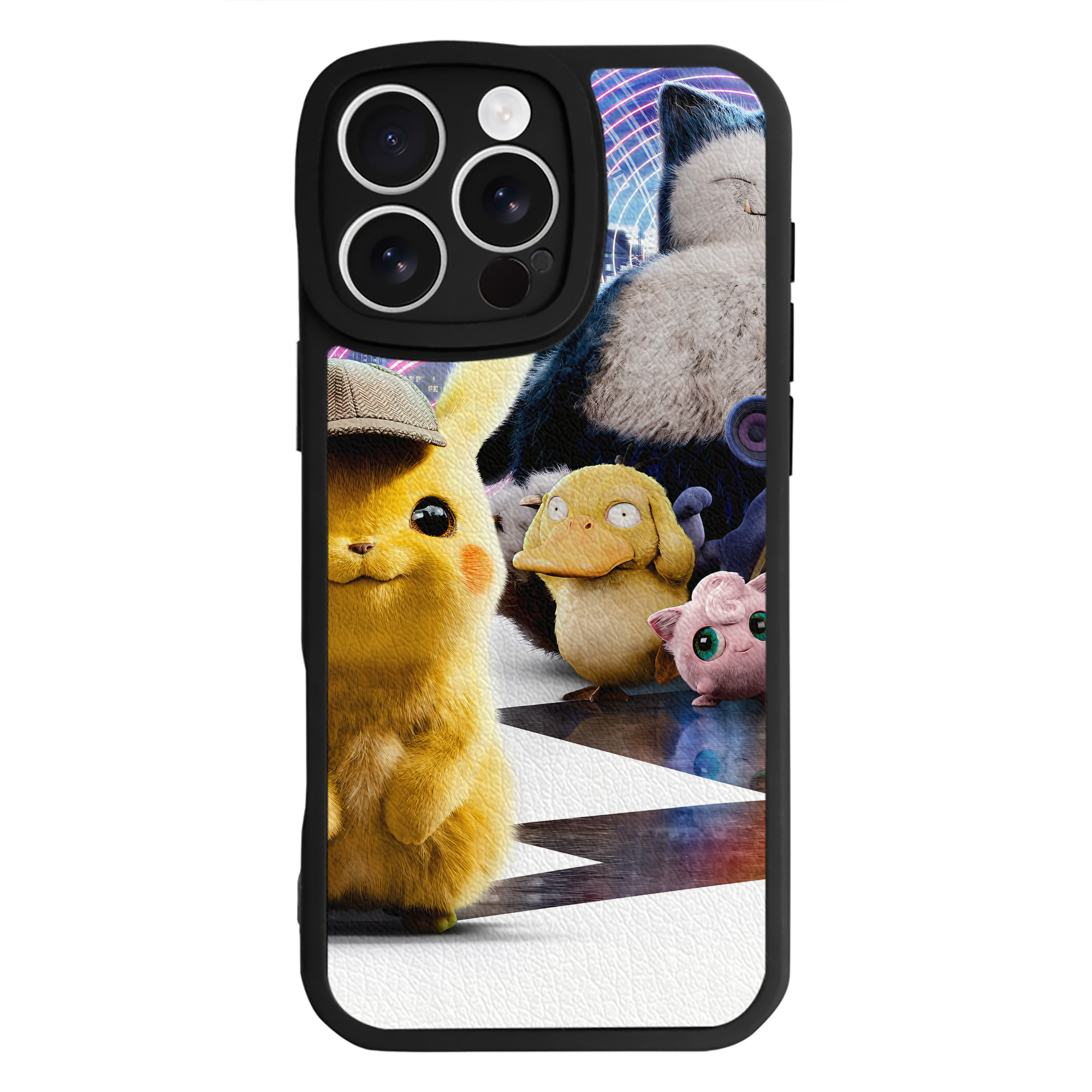 （画像用） ポケットモンスター Pokémon 【iPhone 16シリーズ対応】シリコンスマホケース（レザー調） 材質：シリコン